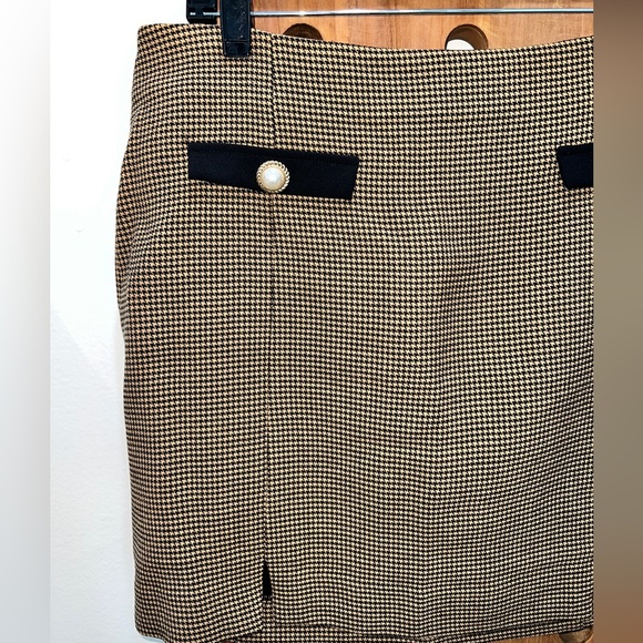 Majorelle Gemma Skirt In Black and Copper - Picture 10 of 15